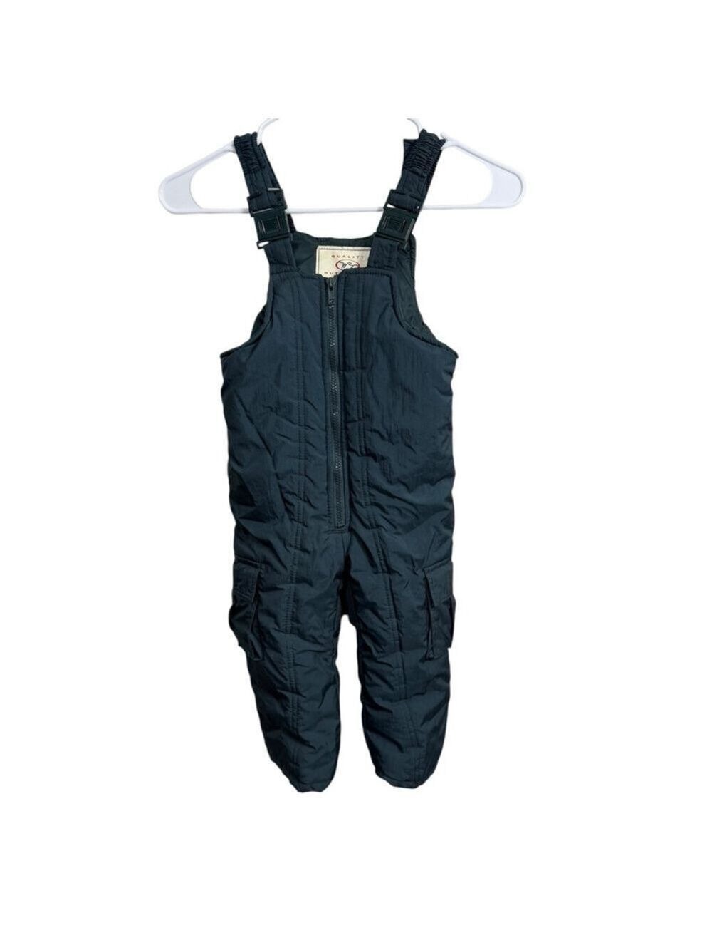 Vintage Weather‎ Tamer Snow Bibs, 3T, Dark Green